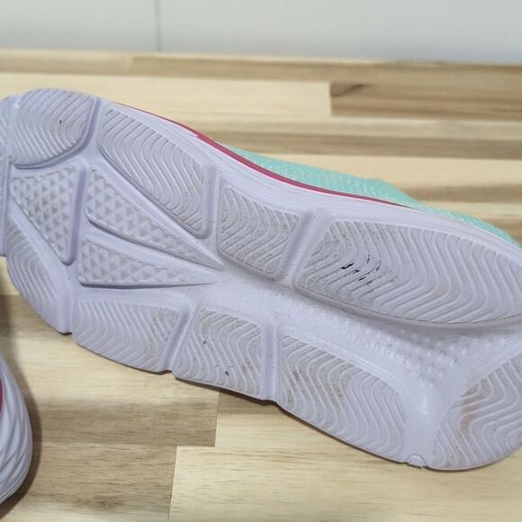 Avia Big Girl Slip On Aqua Sneakers Knit Shoe Size 2 - Picture 8 of 8